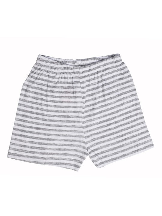 Rikidoos Pack Of 3 Grey Printed Shorts